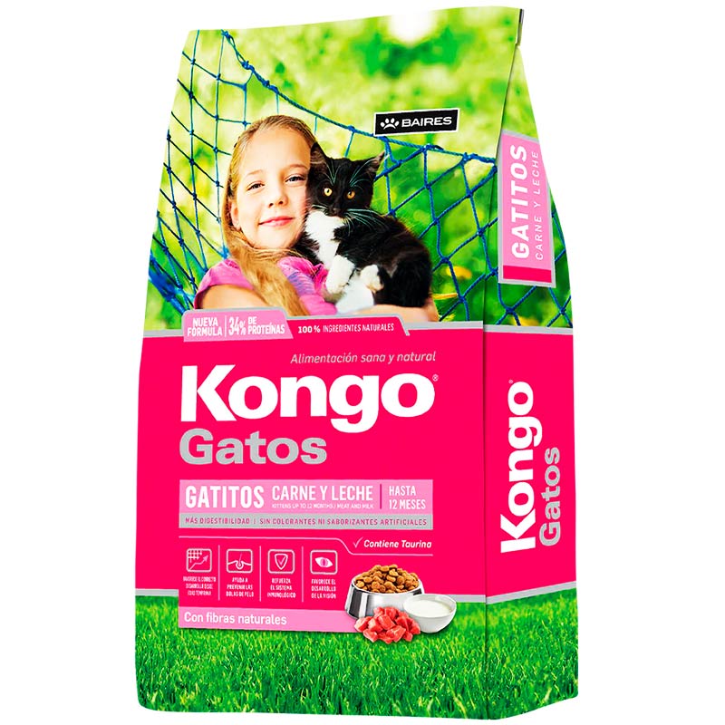 Kongo - Carne y Leche Gatitos