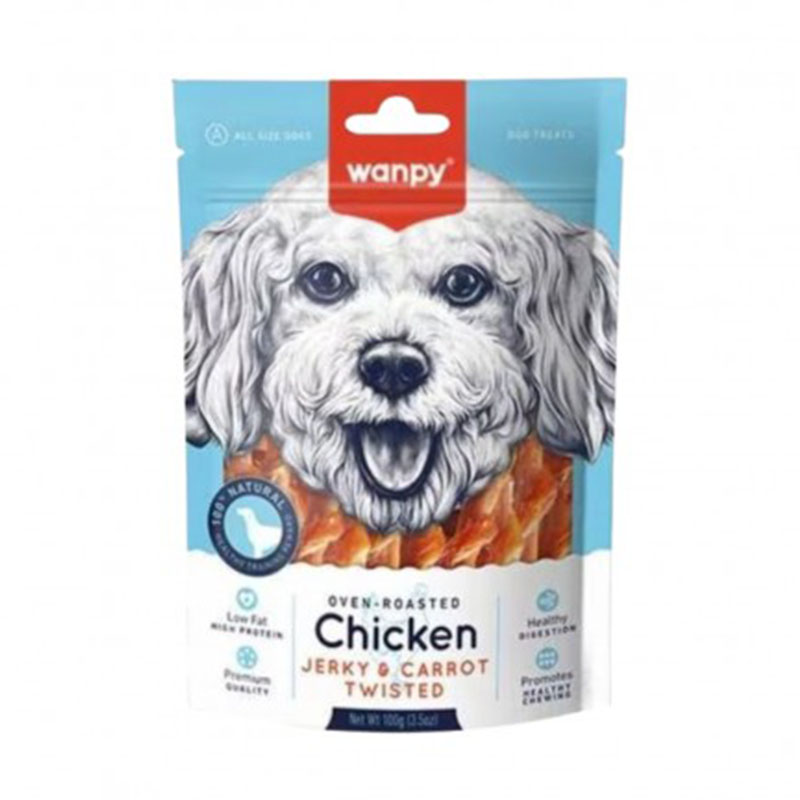 Wanpy - Chicken Jerky & Carrot