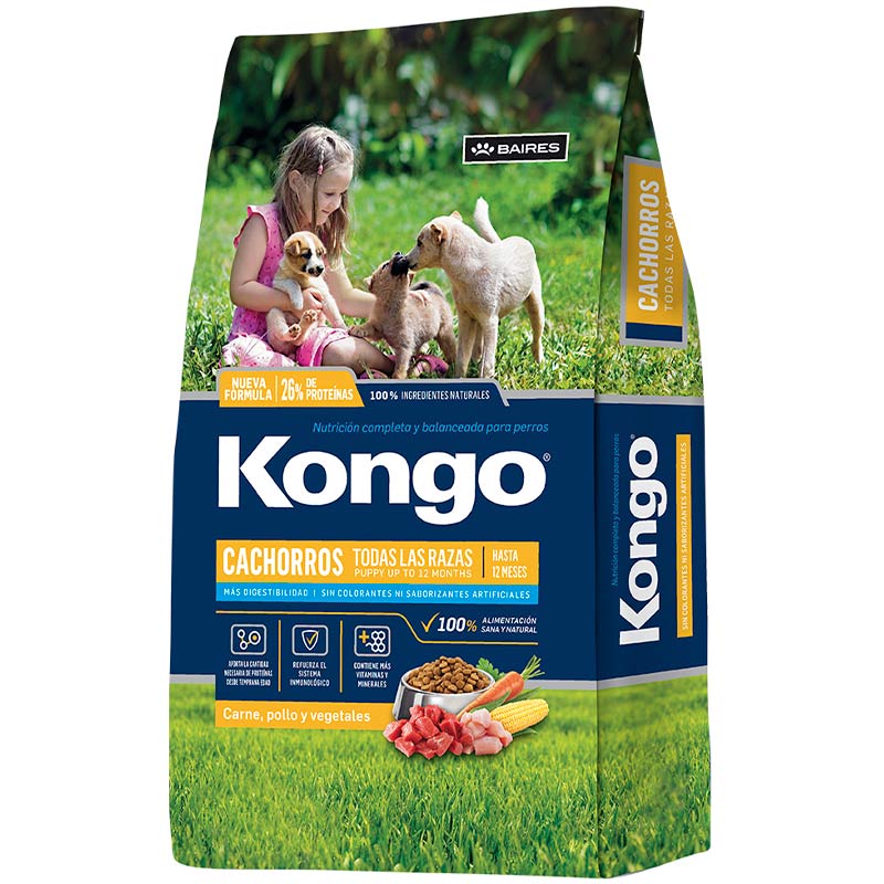 Kongo - Carne, Pollo y Vegetales Cachorros