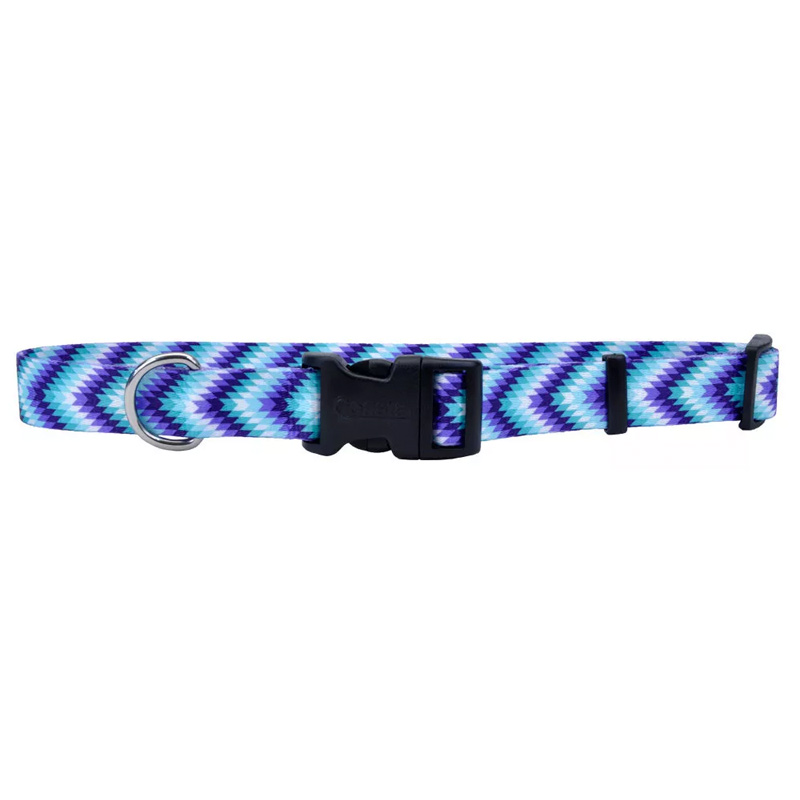 Coastal - Collar para Perro Styles Teal Purple Diamonds
