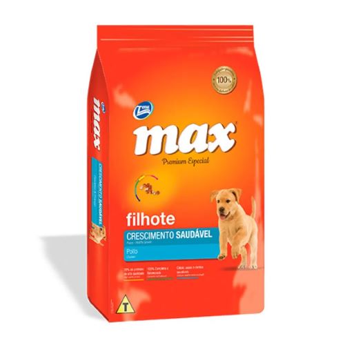 Max - Cachorro Crecimiento Saludable Pollo