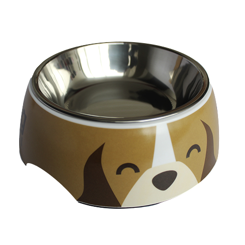 Argos - Comedero Base Cuadrada Diseño Emoji