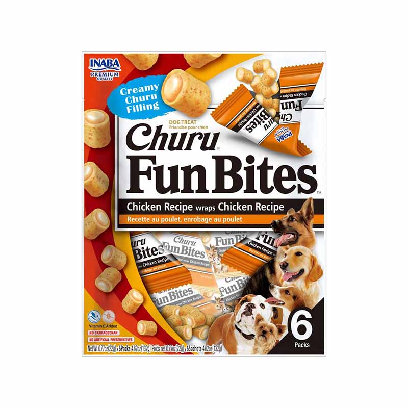 Churu Fun Bites - Pollo para Perros
