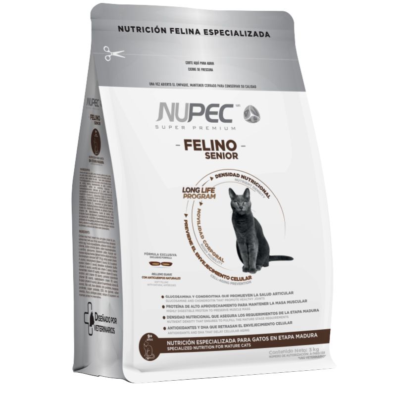 Nupec - Alimento Seco para Felino Senior