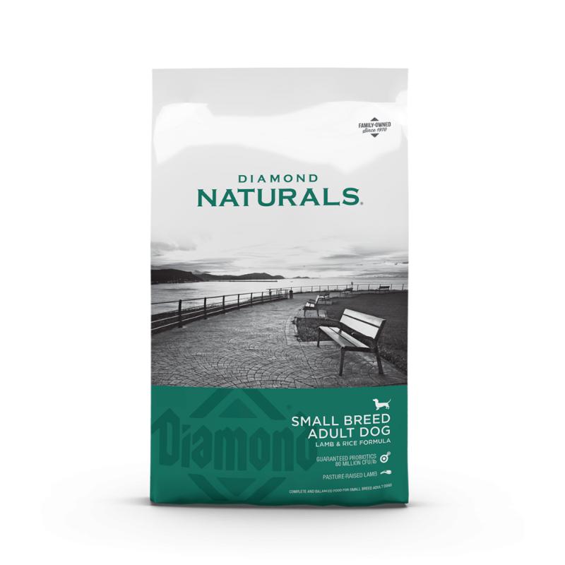 Diamond Naturals - Alimento Seco para Perro Adulto Raza Pequeña Sabor Cordero