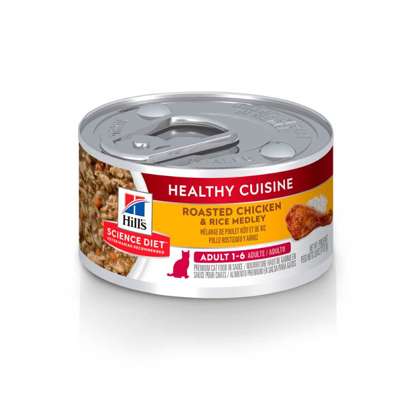 Hill's Science Diet Healthy Cuisine - Alimento para Gato Adulto Lata