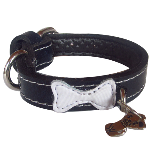 dalmatas-collar-placa-colgante-cuero