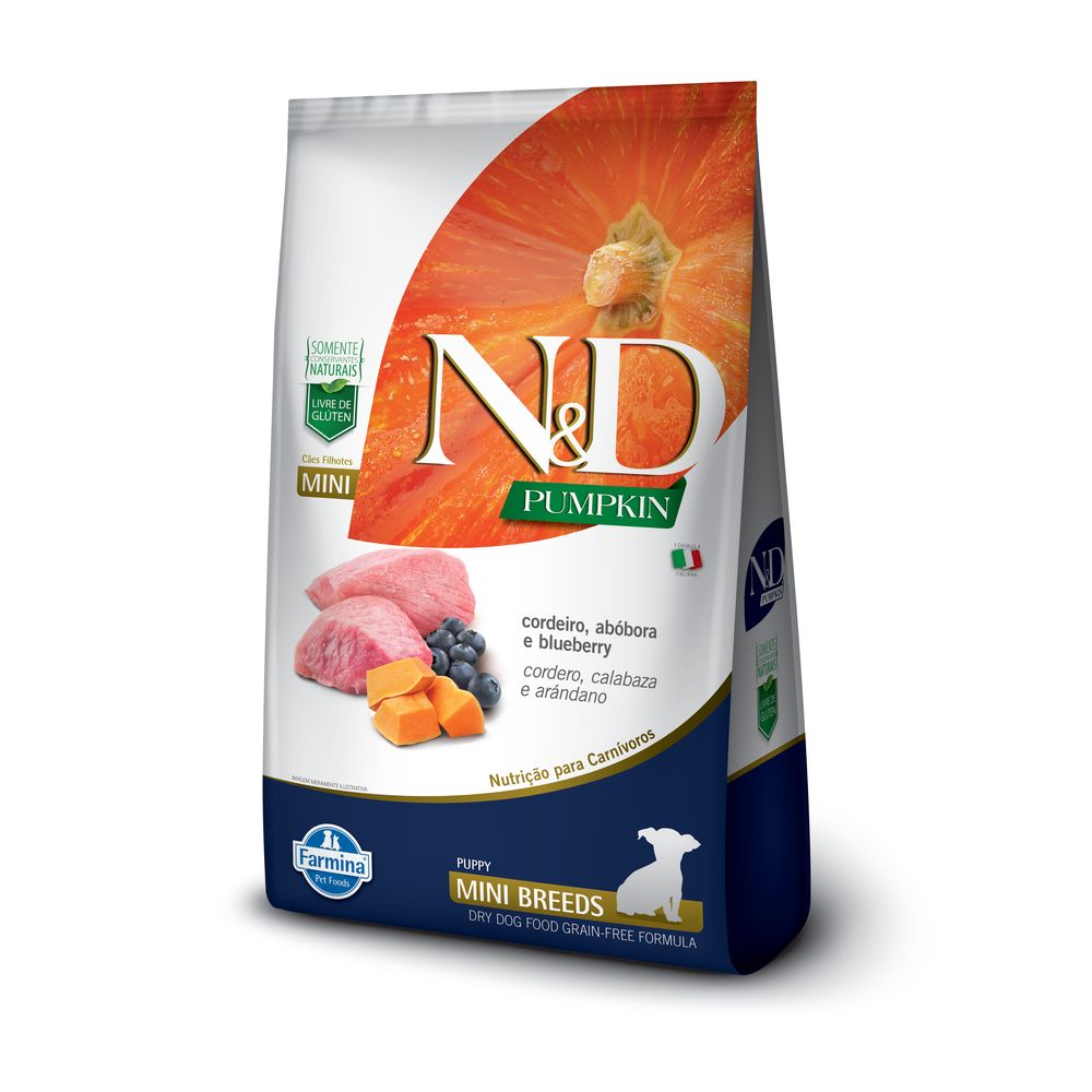 N&D Pumpkin Canine Cordeiro Puppy Mini