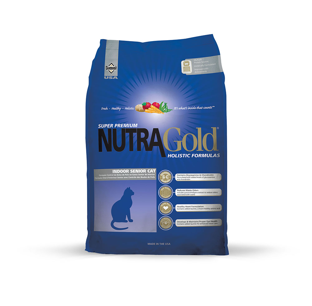 Nutra Gold Holistic Indoor Senior Cat