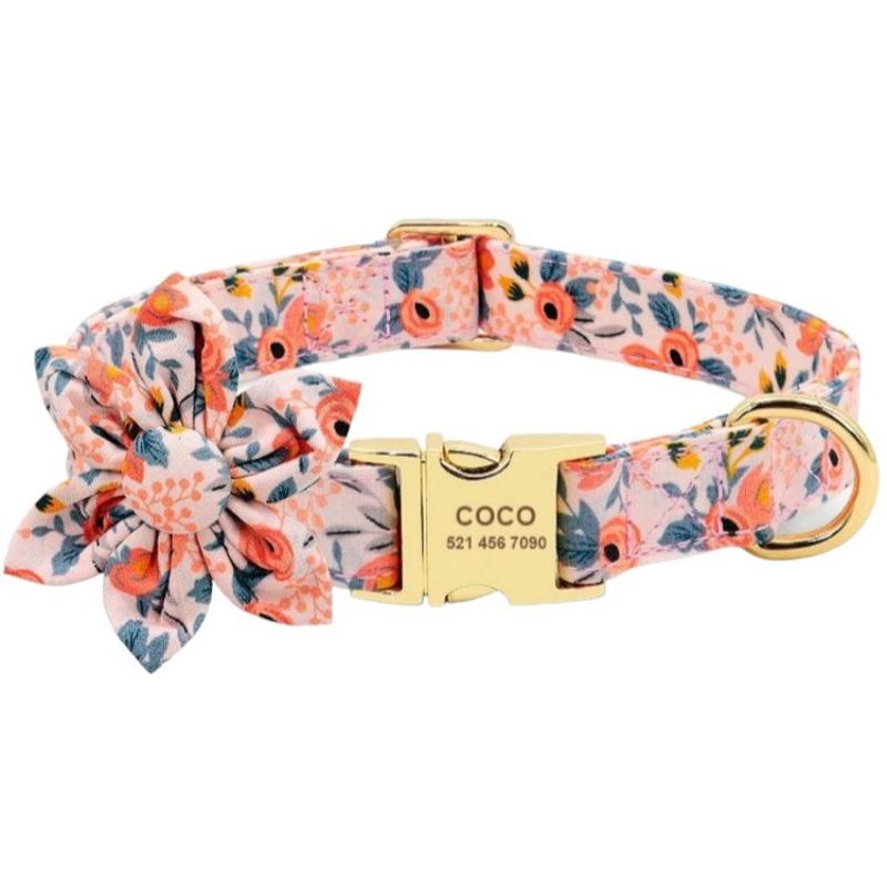 calabaza-pets-set-collar-mono-y-trailla-floral