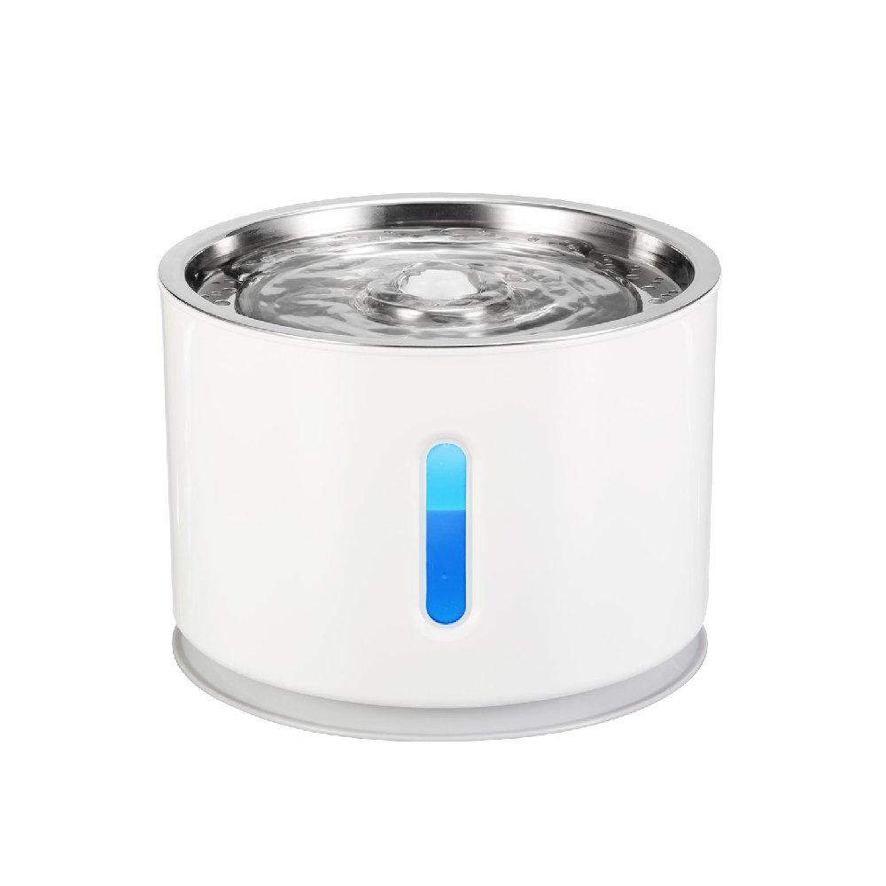 Fuente En Acero Inoxidable Y Led