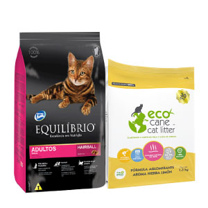 Combo Equilibrio Gato Adulto + Ecocane