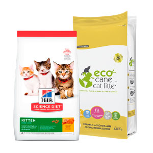 Combo Hills Science Diet Kitten Chicken Recipe + Ecocane