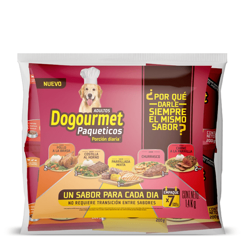 Lonchera Dogourmet  7 Paqueticos Pague 2 Lleve 3