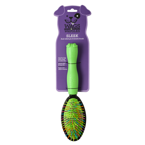 Wags & Wiggles - Grooming Cepillo Doble Pelo Largo