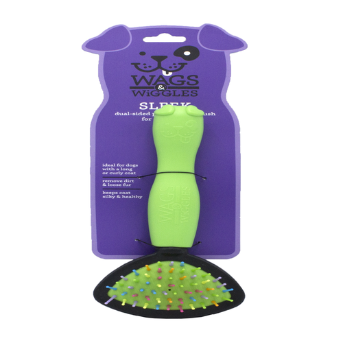 Wags & Wiggles - Grooming Cepillo Doble Pelo Largo