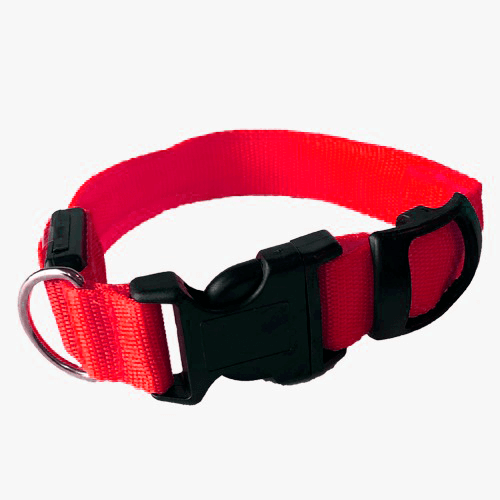 elite-collar-liso-de-led-rojo