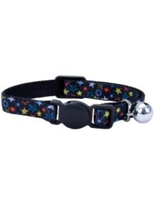 Lil Pals - Collar Gato Estrella Negro