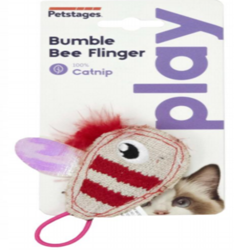 Petstages - Peluche Abeja Plano.