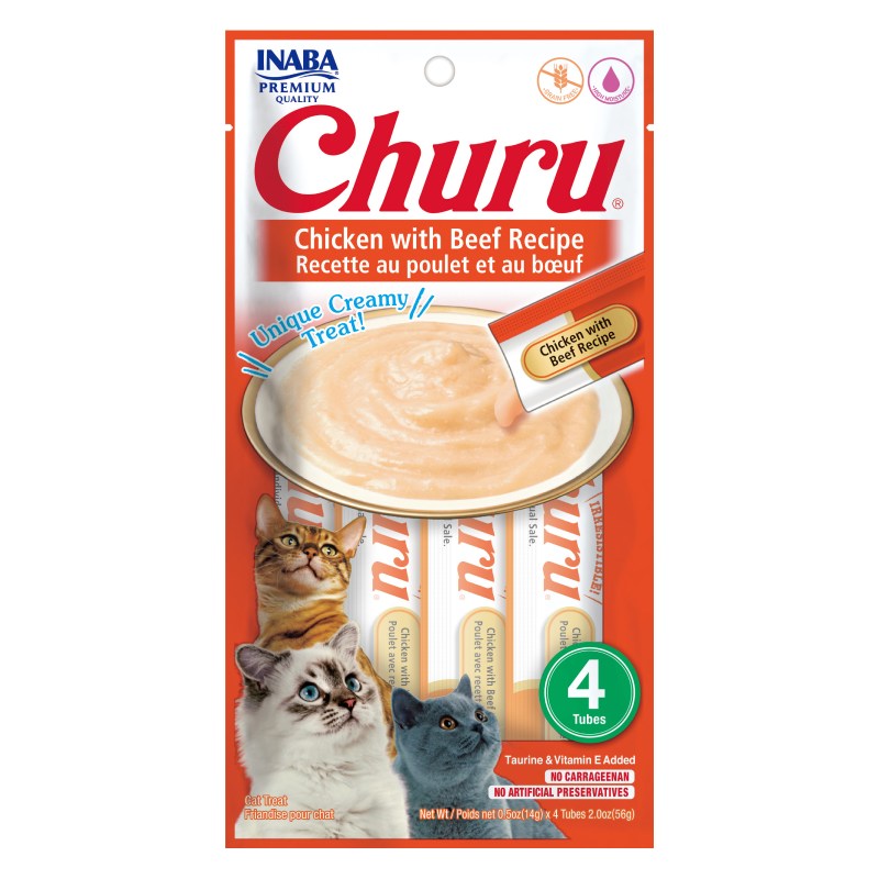 Churu - Pollo con Carne para Gatos