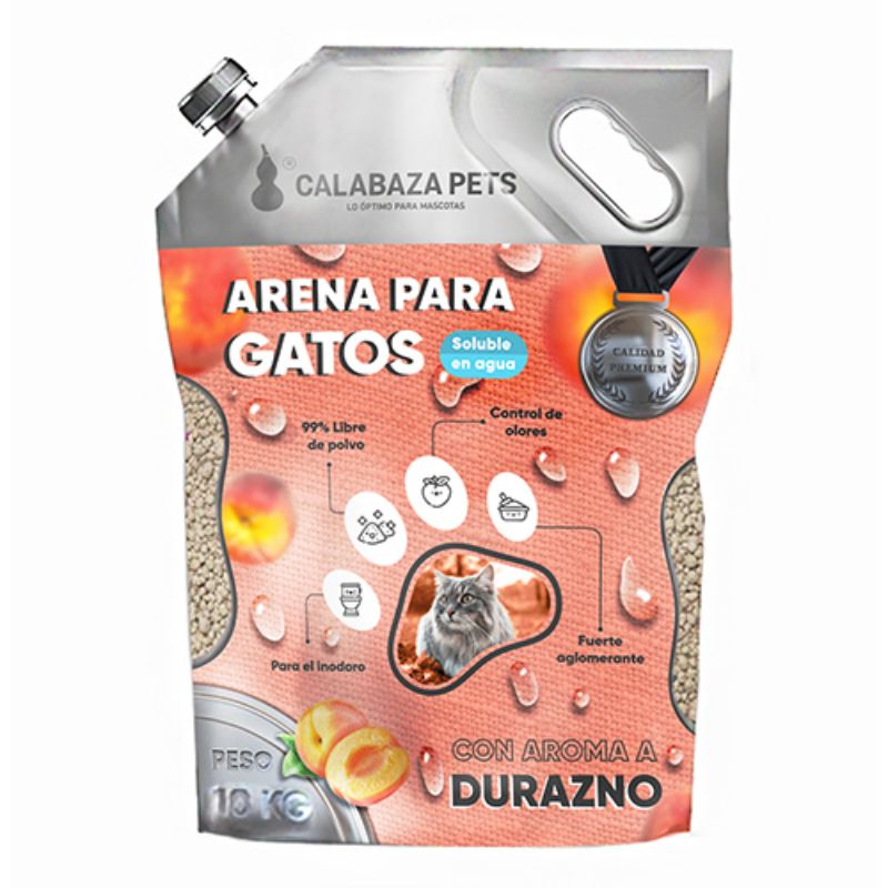 calabaza-pets-arena-para-gatos-soluble-en-agua-aroma-durazno