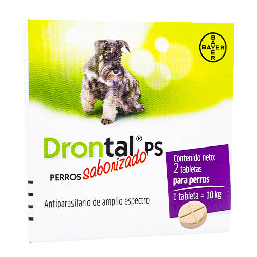Bayer - Drontal Ps Perros Medianos.