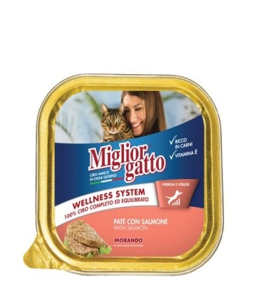 Morando - Alimento Húmedo Para Gato Salmon