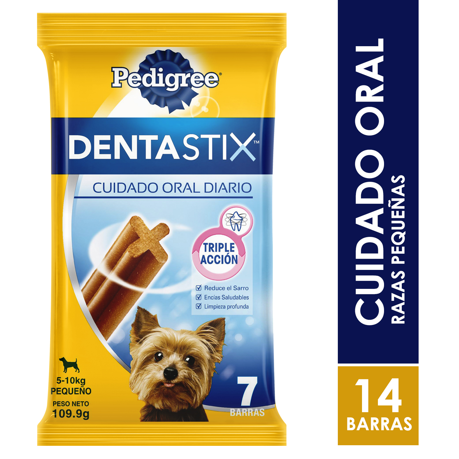 Combo Pedigree Dentastix Perro Razas Pequeñas