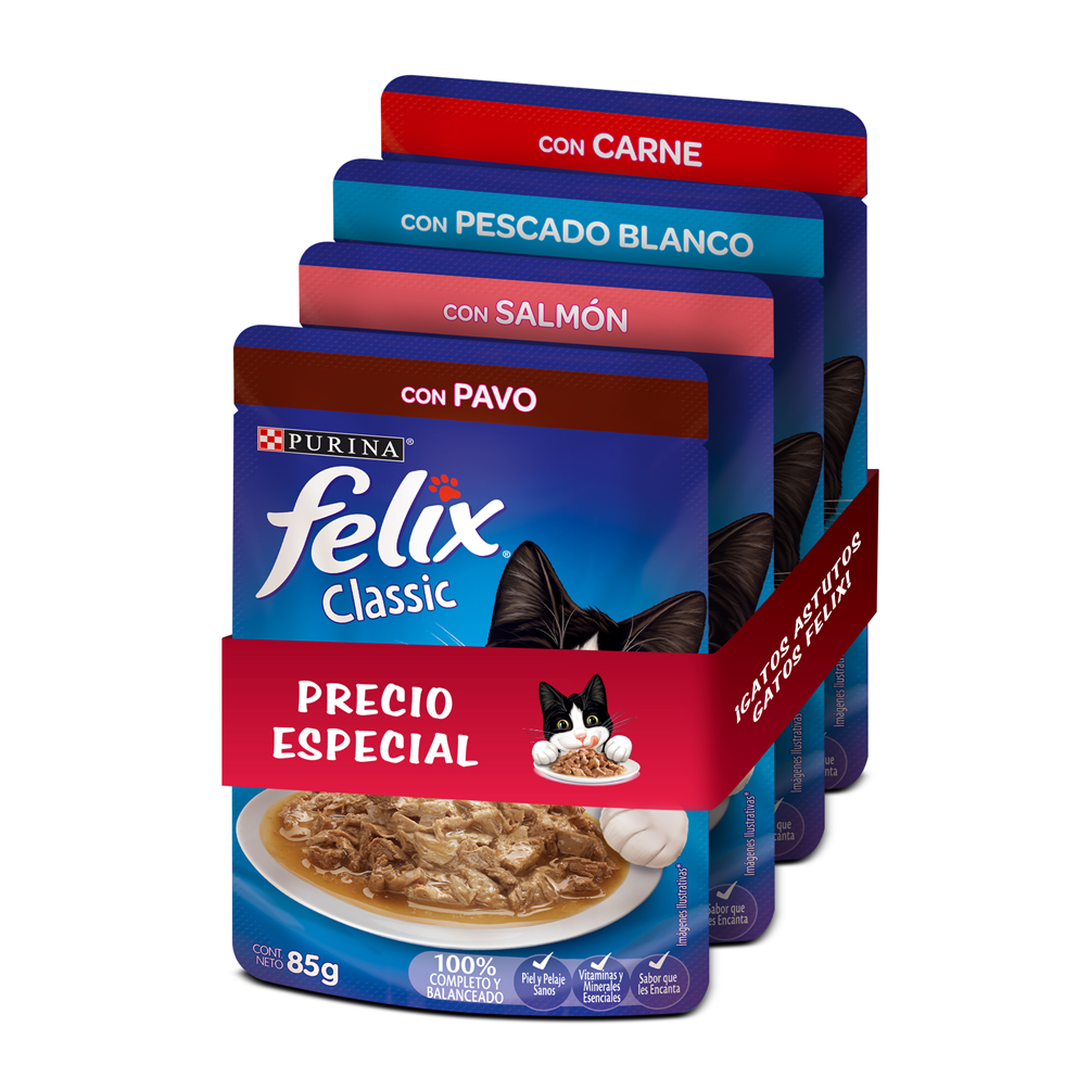 Félix Gatitos Pouch Pague 3 Lleve 4