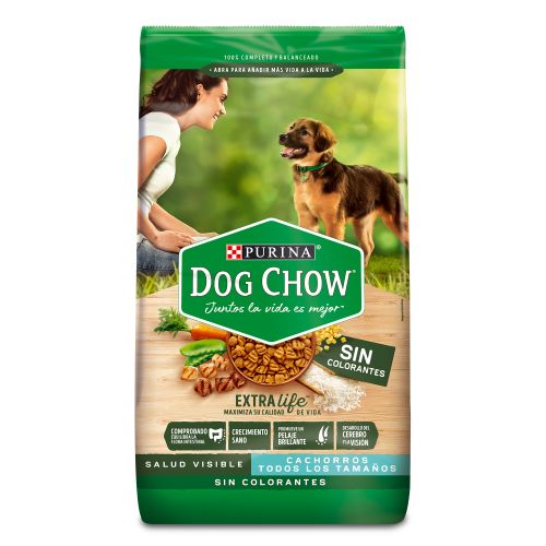 Dog Chow - Sin Colorantes Cachorros Todos Los Tamaños