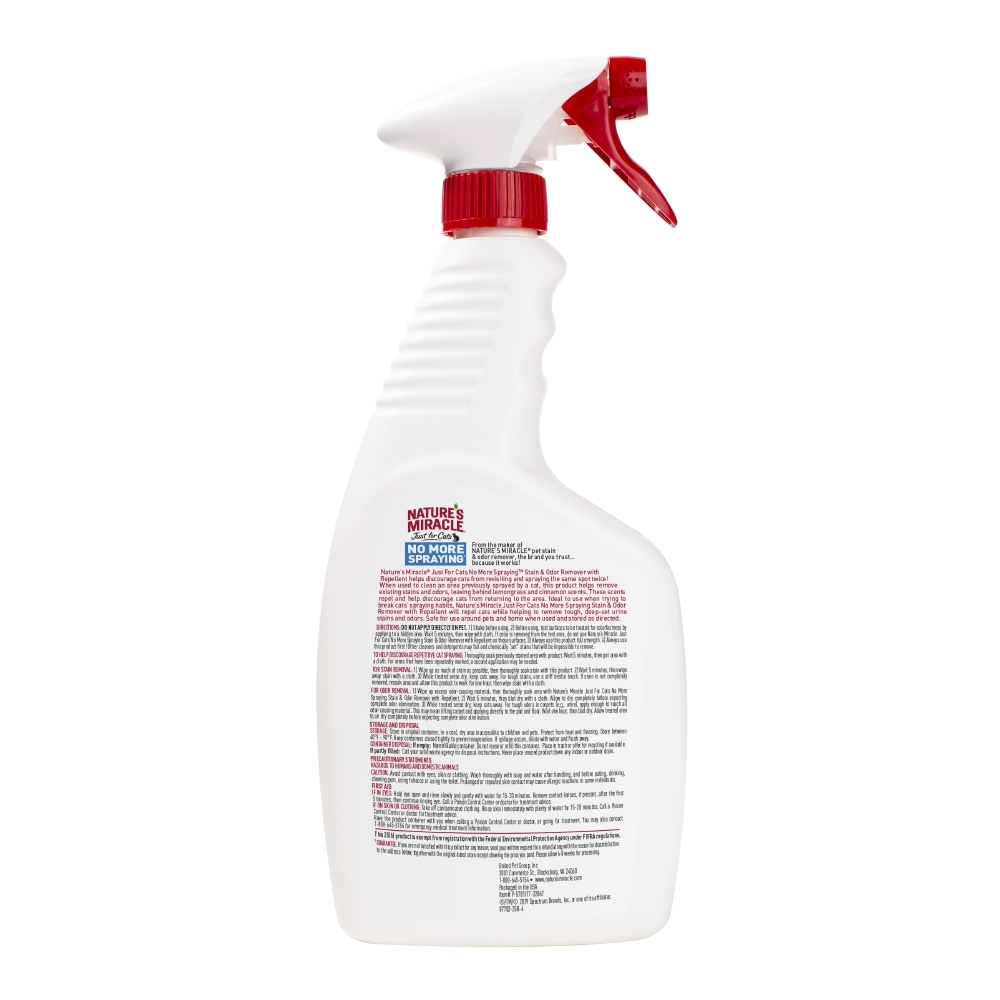 Nature´s  Miracle no más Marcas Spray Gato