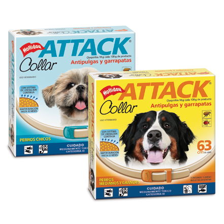 Attack - Collar antipulgas.