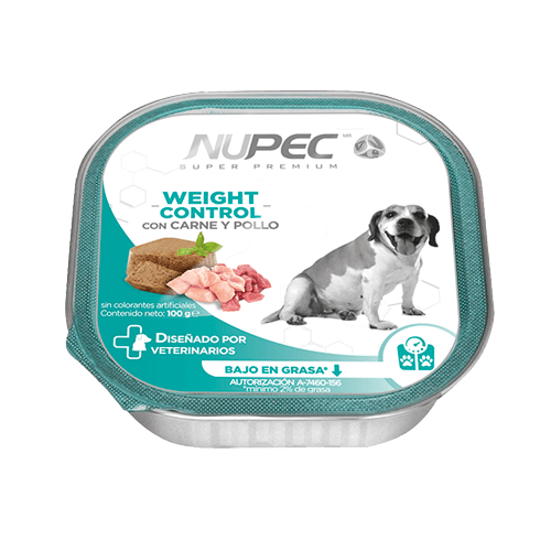 Nupec - Alimento Húmedo con Carne y Pollo Control de Peso