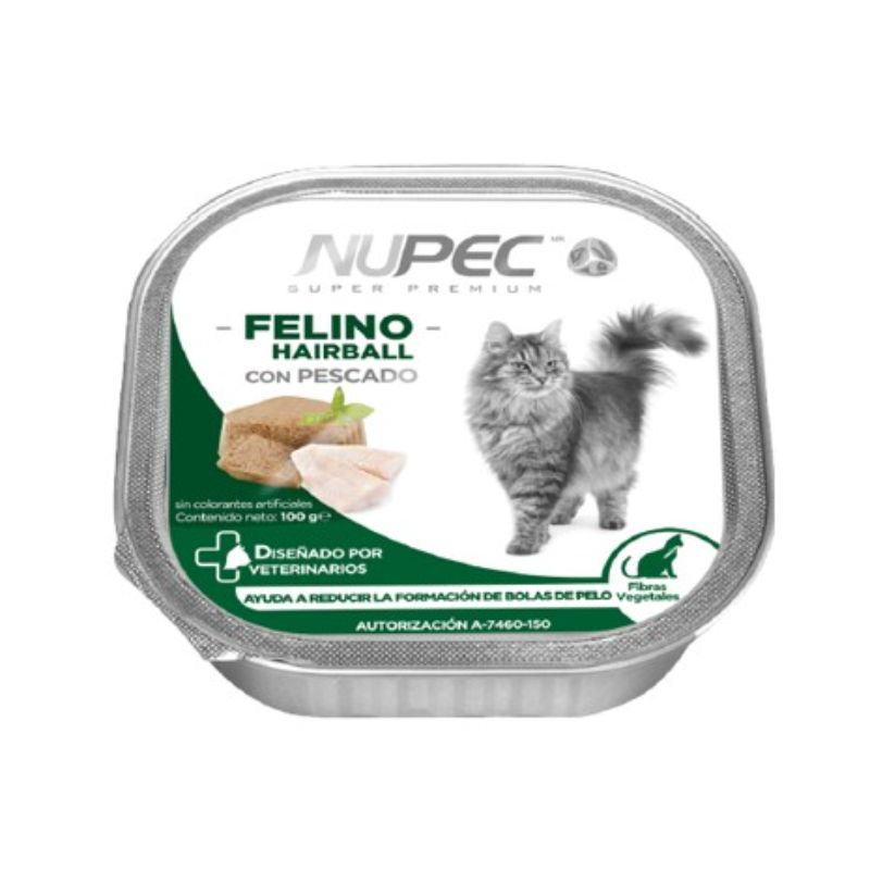 Nupec - Alimento Húmedo con Pescado Felino Hairball