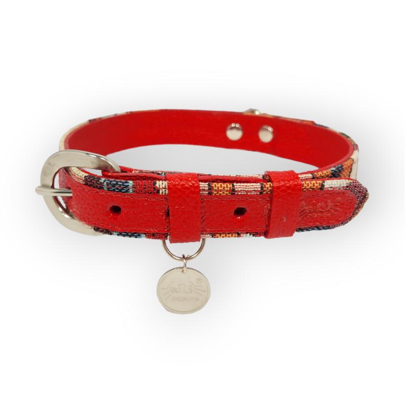 meow-design-collar-etnico-rojo