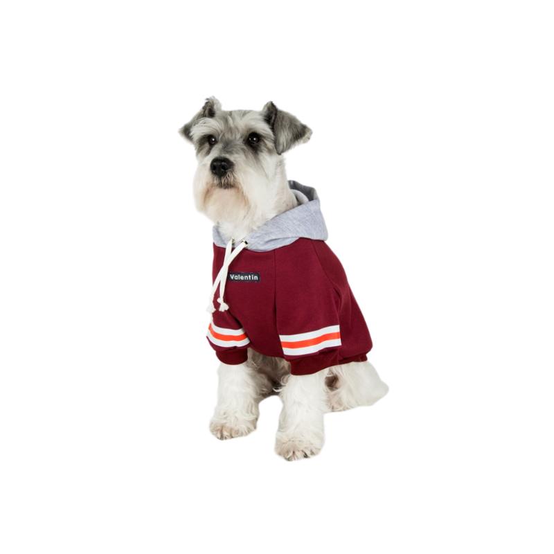 valentin-for-pets-sudadera-vinotinto