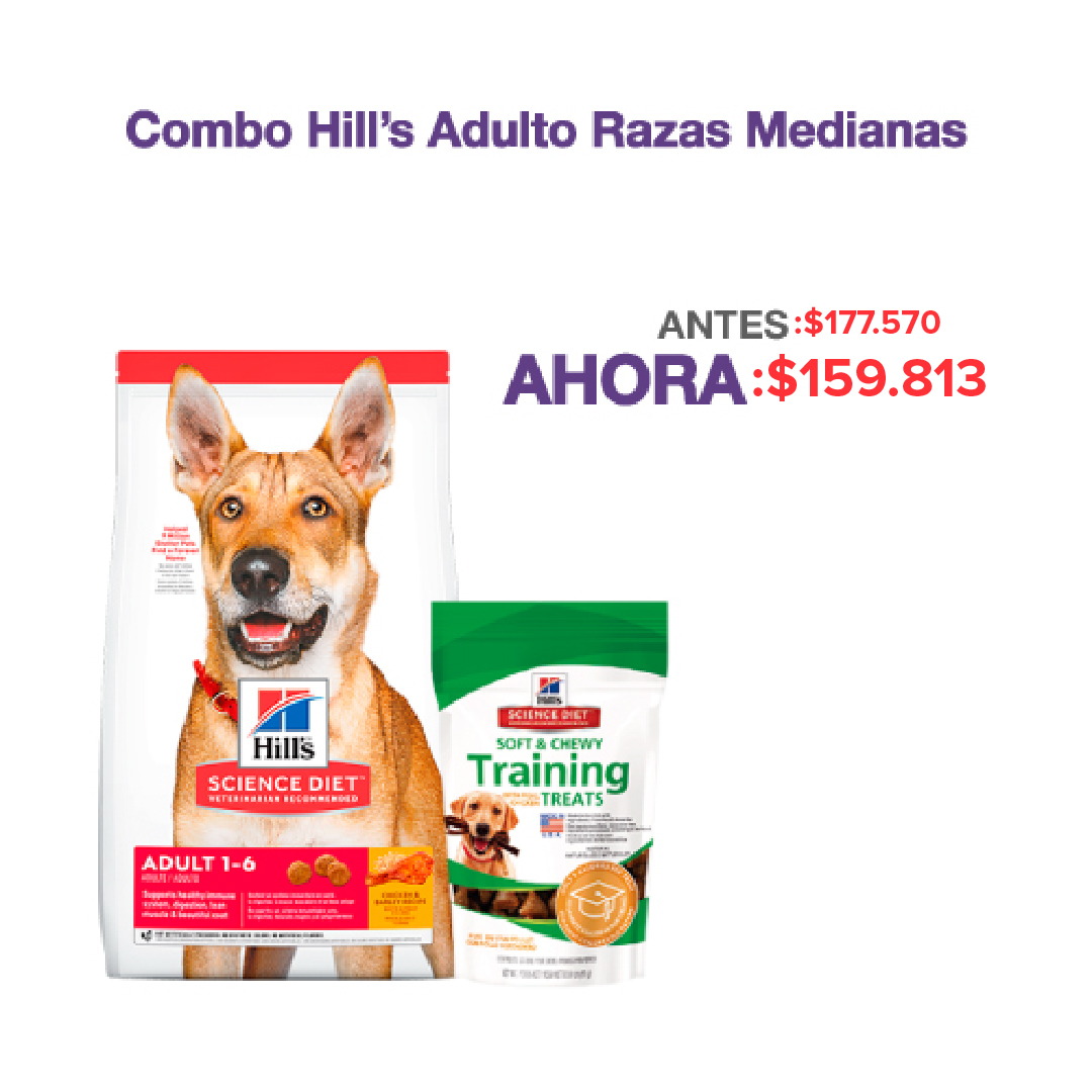 Hills - Combo Adulto Razas Medianas