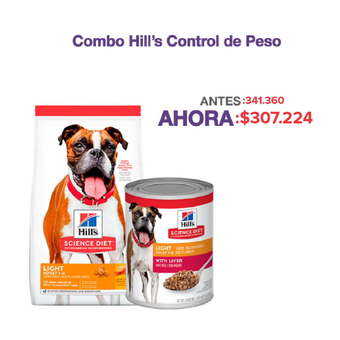 Hills - Combo Perro Control De Peso