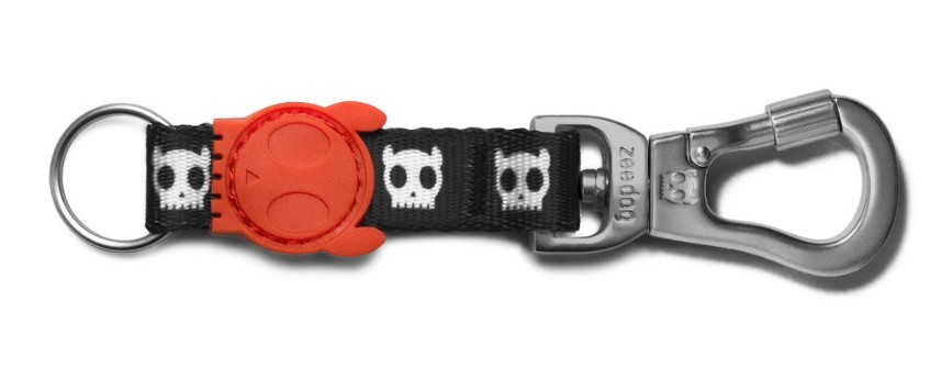 ZeeDog Skull Keychain Llavero