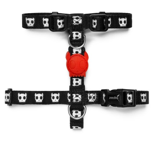 ZeeDog Skull Arnés + Leash Cat