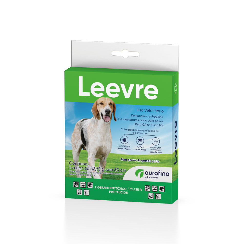 Ourofino - Leevre Collar Antipulgas Perros.