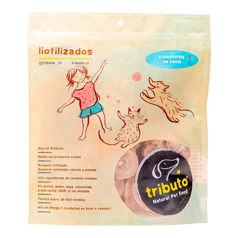 Tributo - Snack Liofilizado Crudo Cogotitos de Pavo