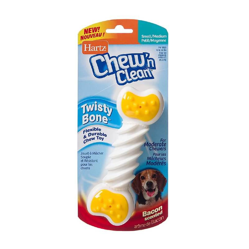 Hartz - Perro Chew Clean Twisty Bone S-M