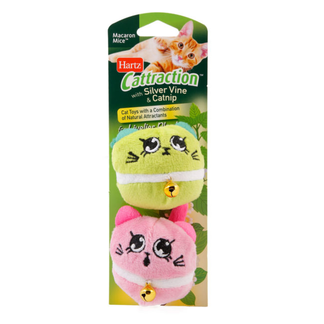 Hartz Gato Cattraction Macaron Mice.
