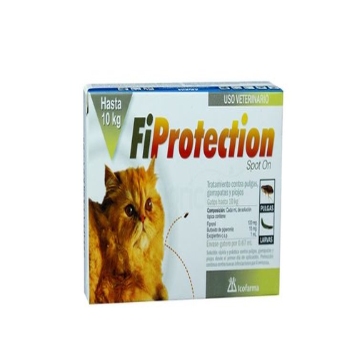 Fiprotection Gato - Hasta 10 Kg X 0.67 Ml.