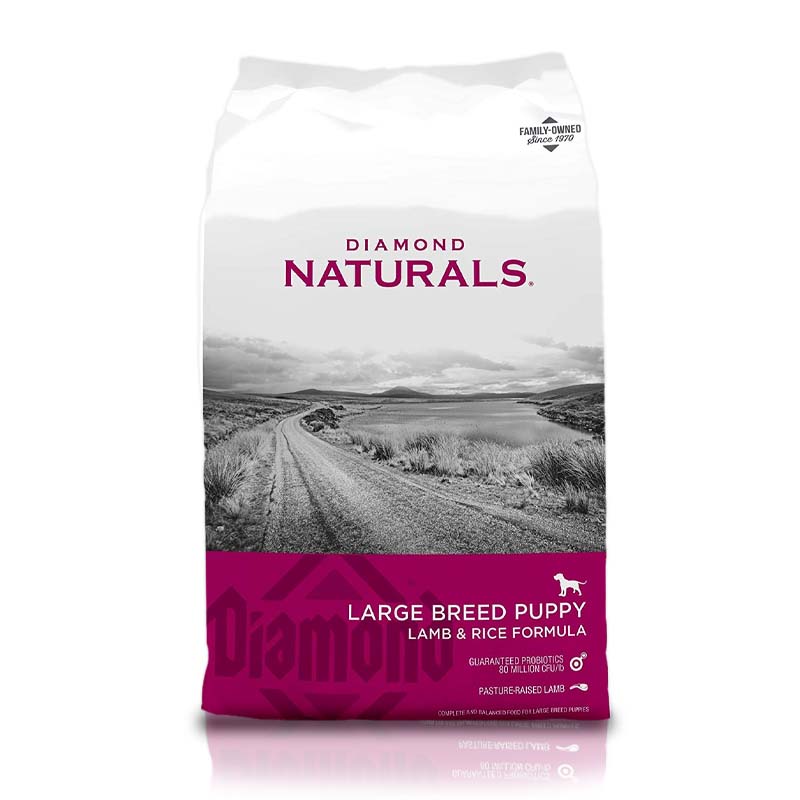 Diamond -  Naturals Puppy Lamb Rice Large Breed