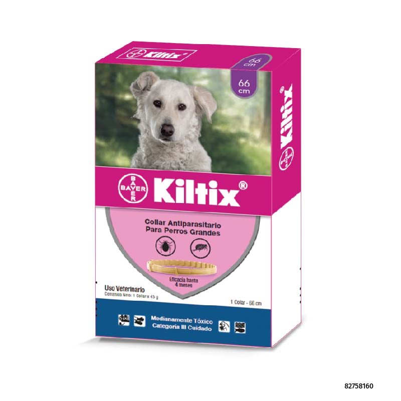 Kiltix - Antipulgas Perros Medianos.