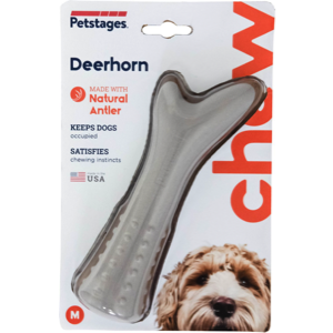Petstages - Juguete Deerhorn.