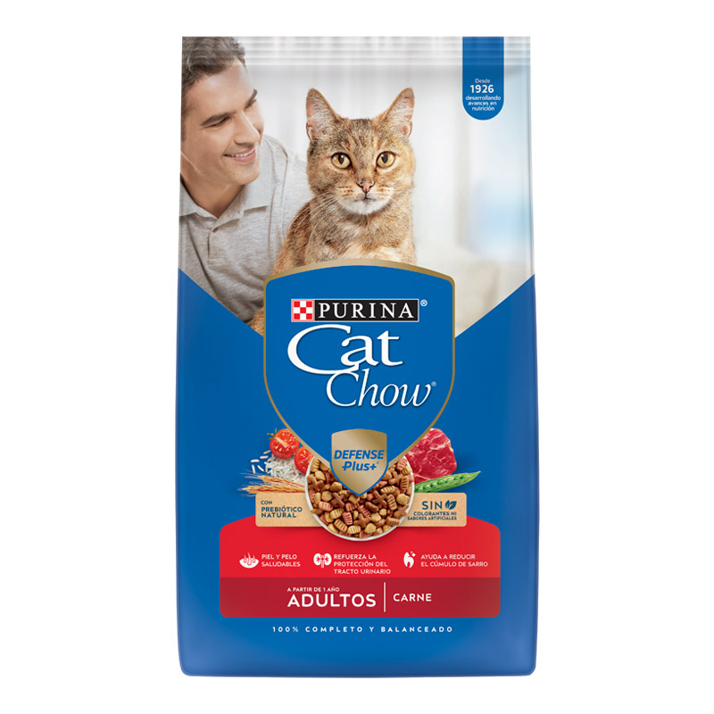 Cat Chow - Alimento Gato Adulto Defense Plus Carne