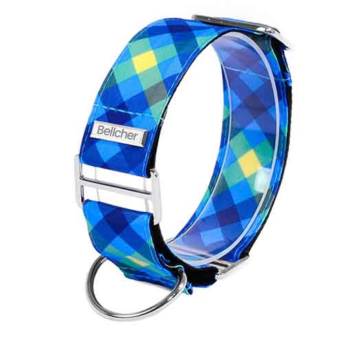 bellcher-collar-martingale-escoces-azul-claro-violeta-entrega-en-3-dias-habiles